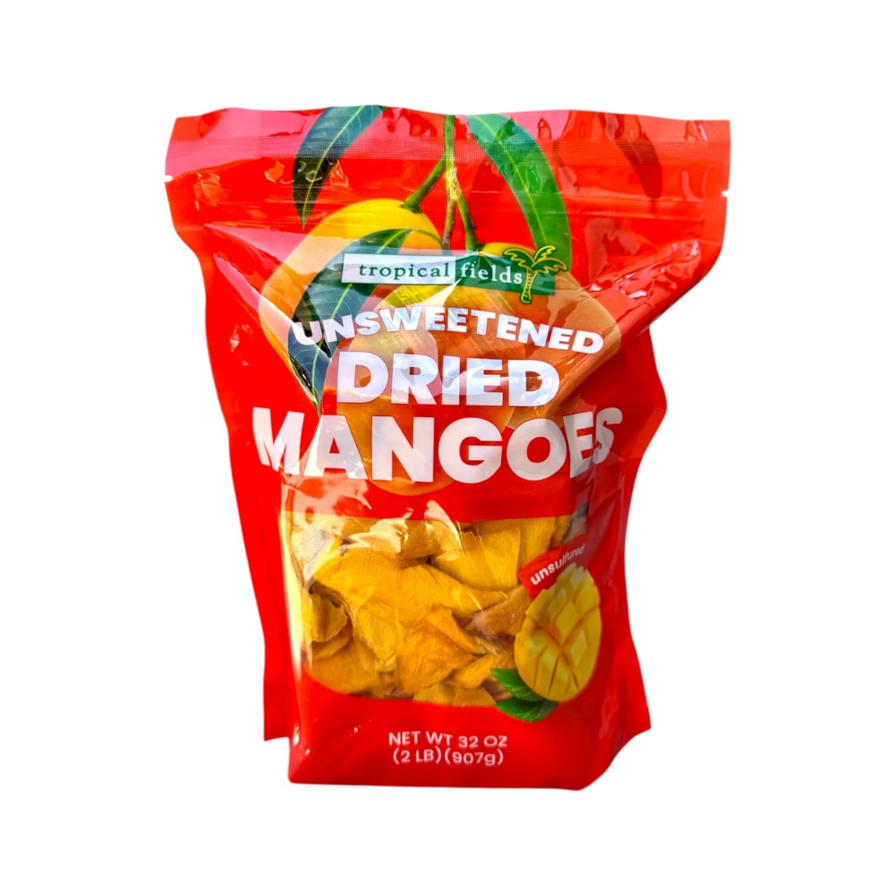 Tropical Fields Unsweetened Dried Mangoes 907g