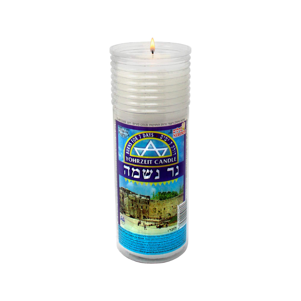 Neronim Memorial Candle 7 Day Plastic