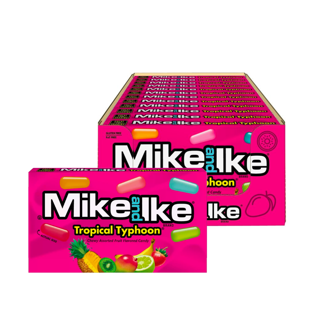 Mike & Ike Tropical Typhoon 120g x 12