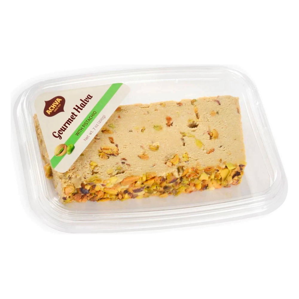 Achva Gourmet Halva with Pistachio 200g