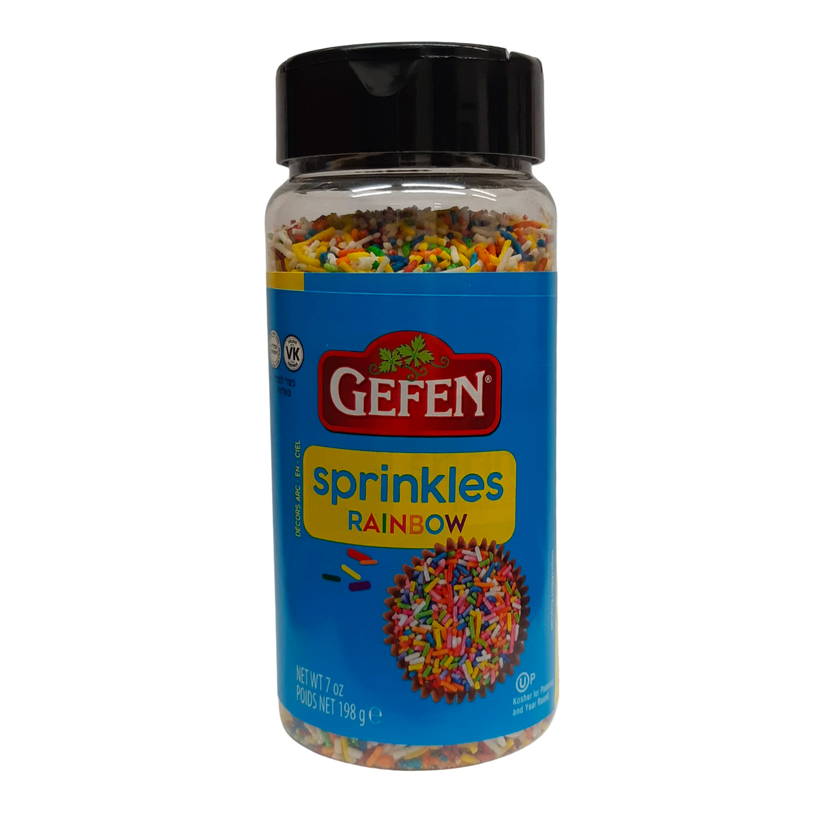 Gefen Rainbow Sprinkles 198g