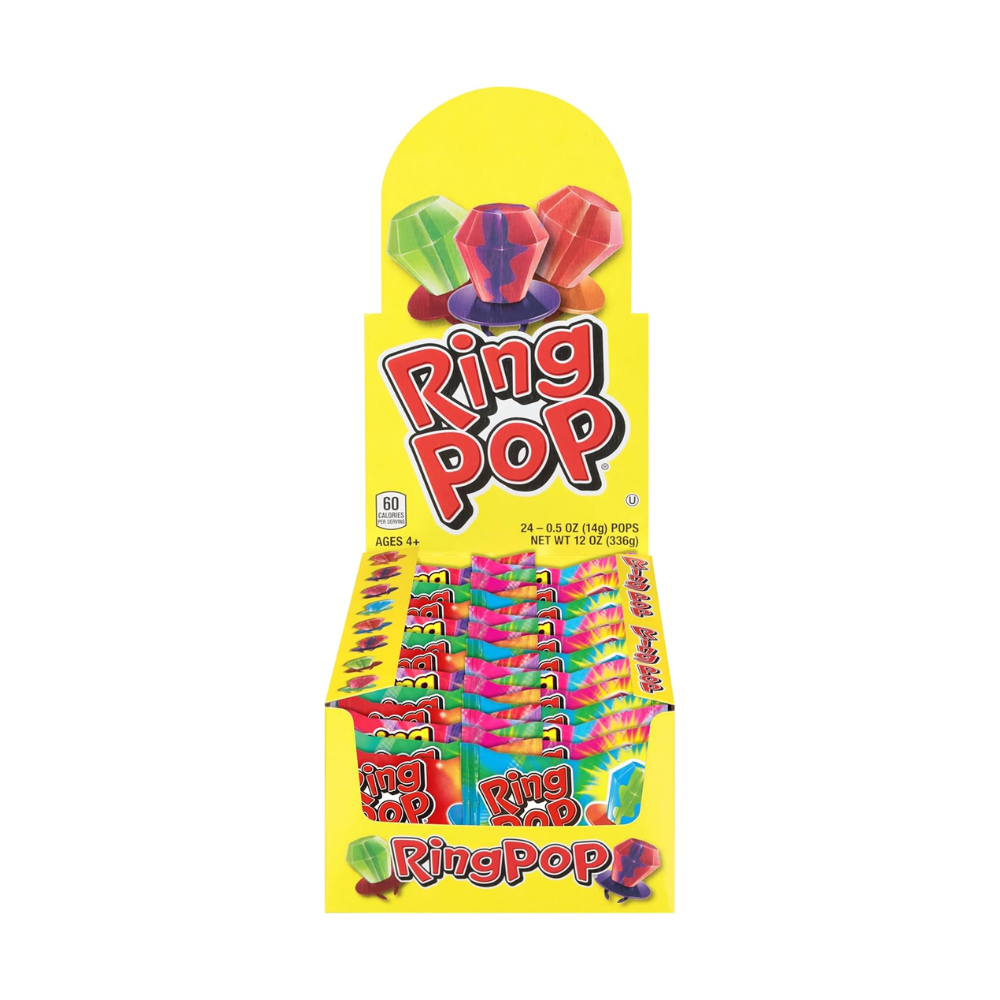 Bazooka Ring Pops 24 x 14g