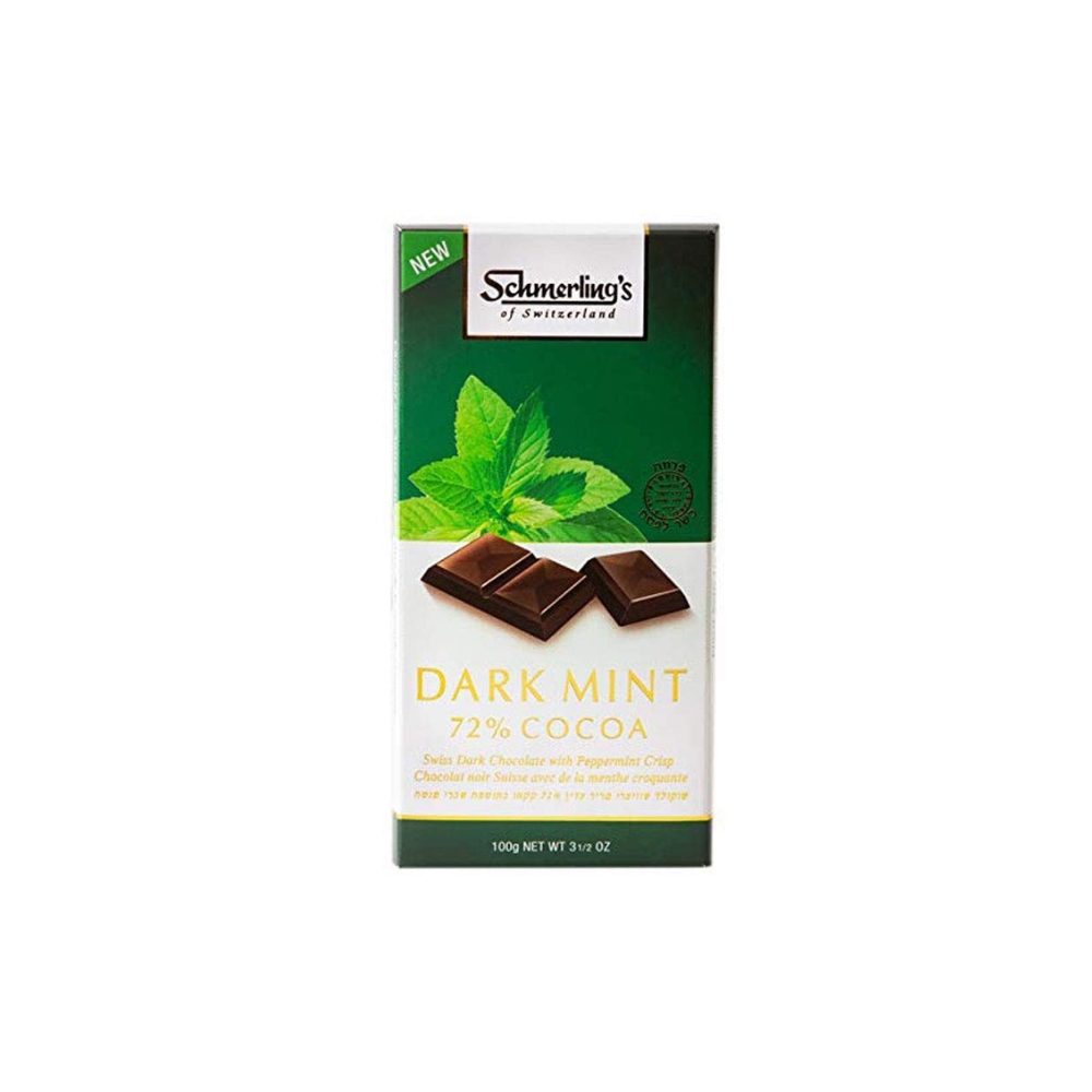 Schmerling Dark Mint 72% Chocolate 100g