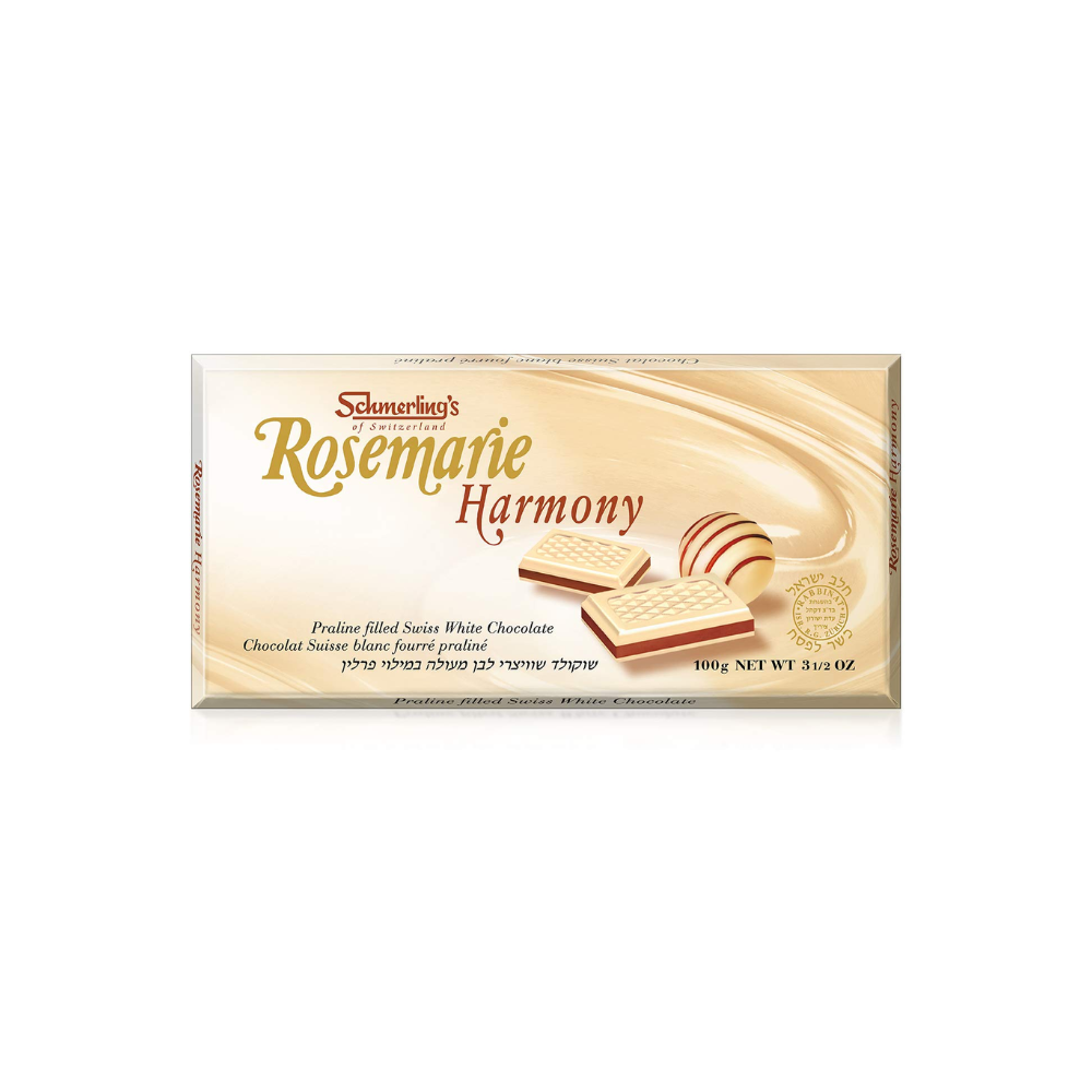 Schmerling Rosemarie Harmony White Chocolate 100g