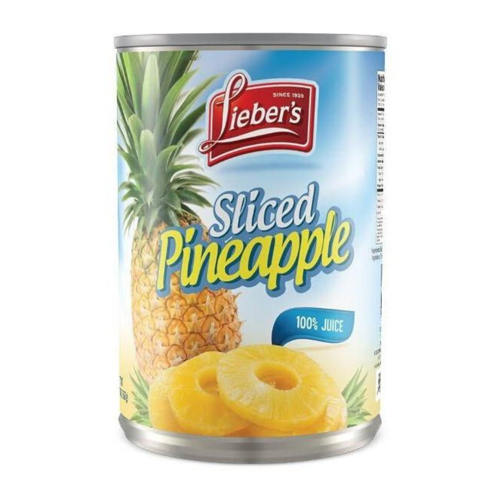 Liebers Sliced Pineapple 565g