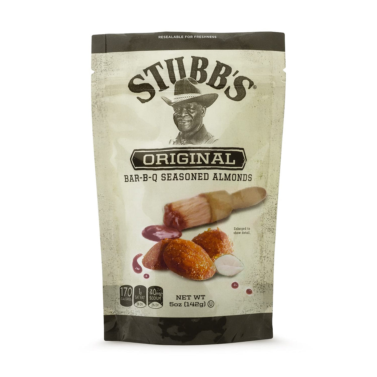 Stubb's BBQ Seasoned Almonds 142g