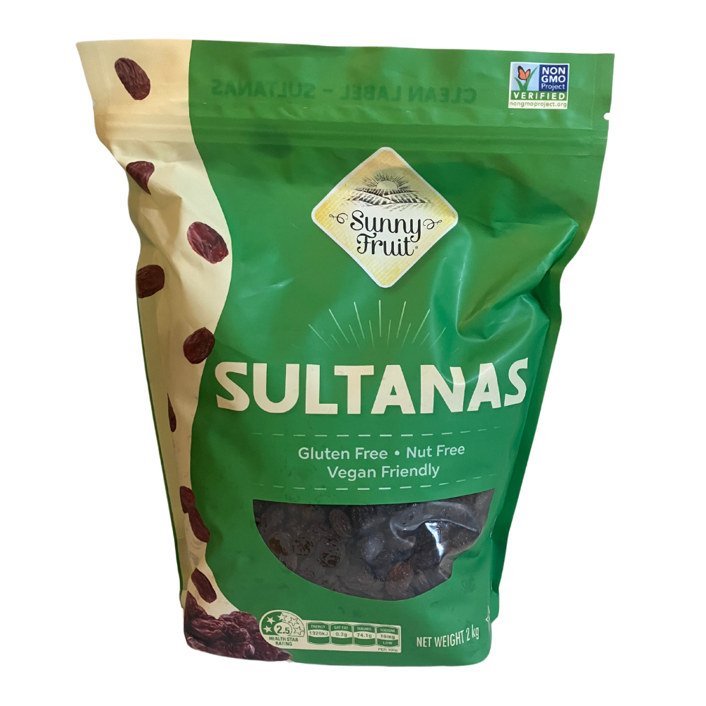Sunny Fruit Sultanas 2 kg