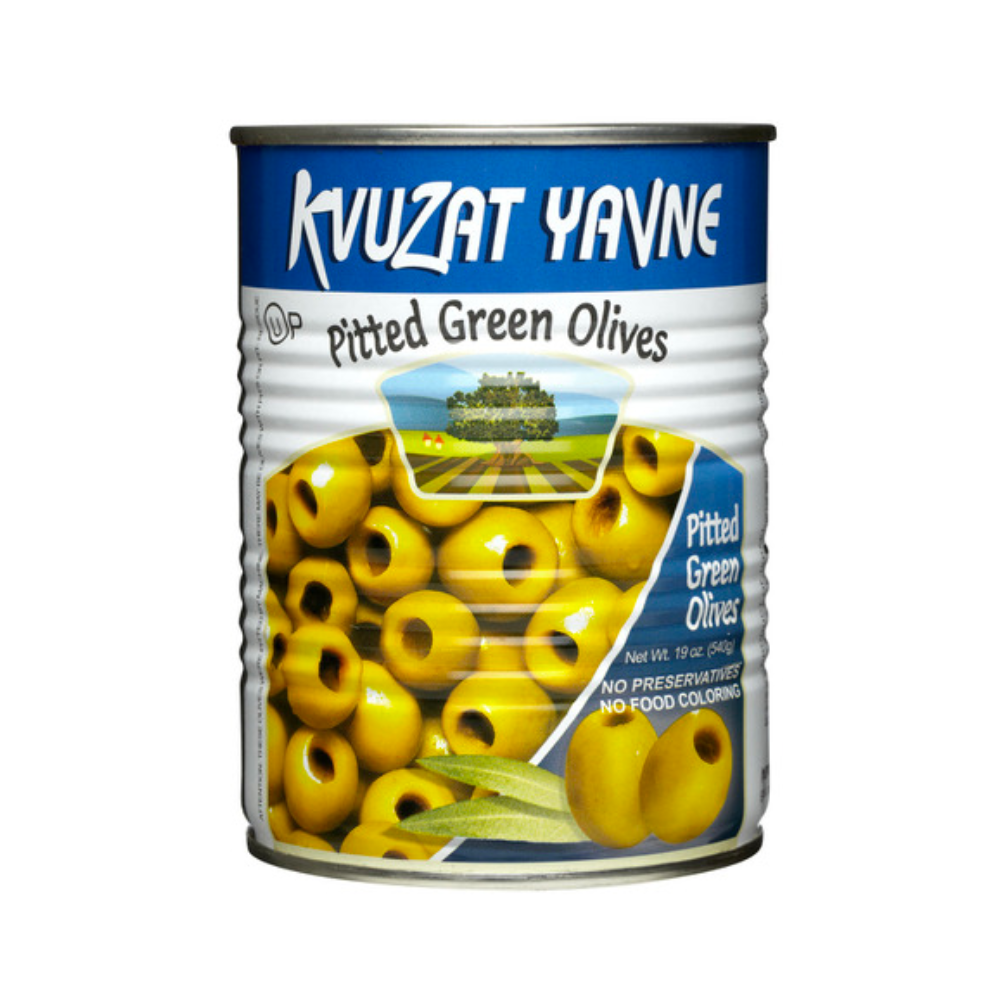 Kvuzat Yavne Pitted Green Olives 540g