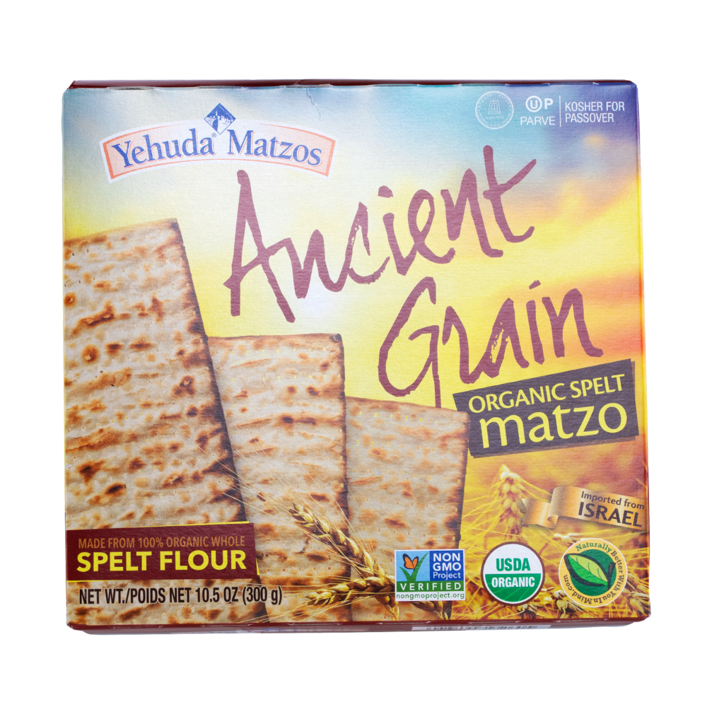 Yehuda Organic Spelt Matzos 300g