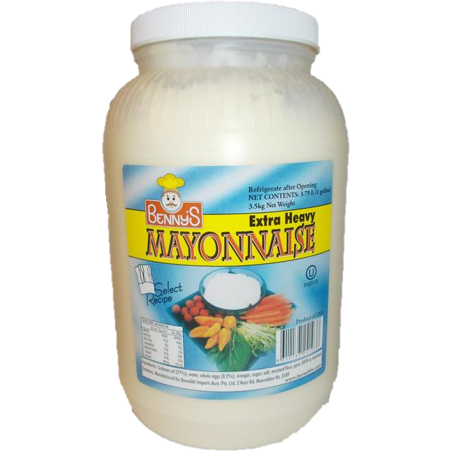 Benny's Mayonnaise 3.78 Ltr
