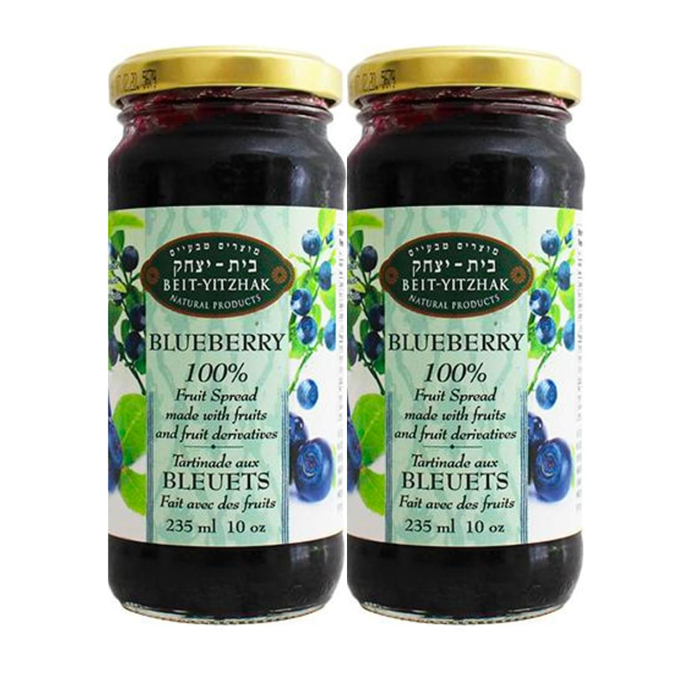 Beit Yitzhak 100% Fruit Spread Blueberry 235 ml x 2