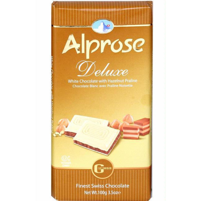 Alprose White Deluxe Chocolate  100g