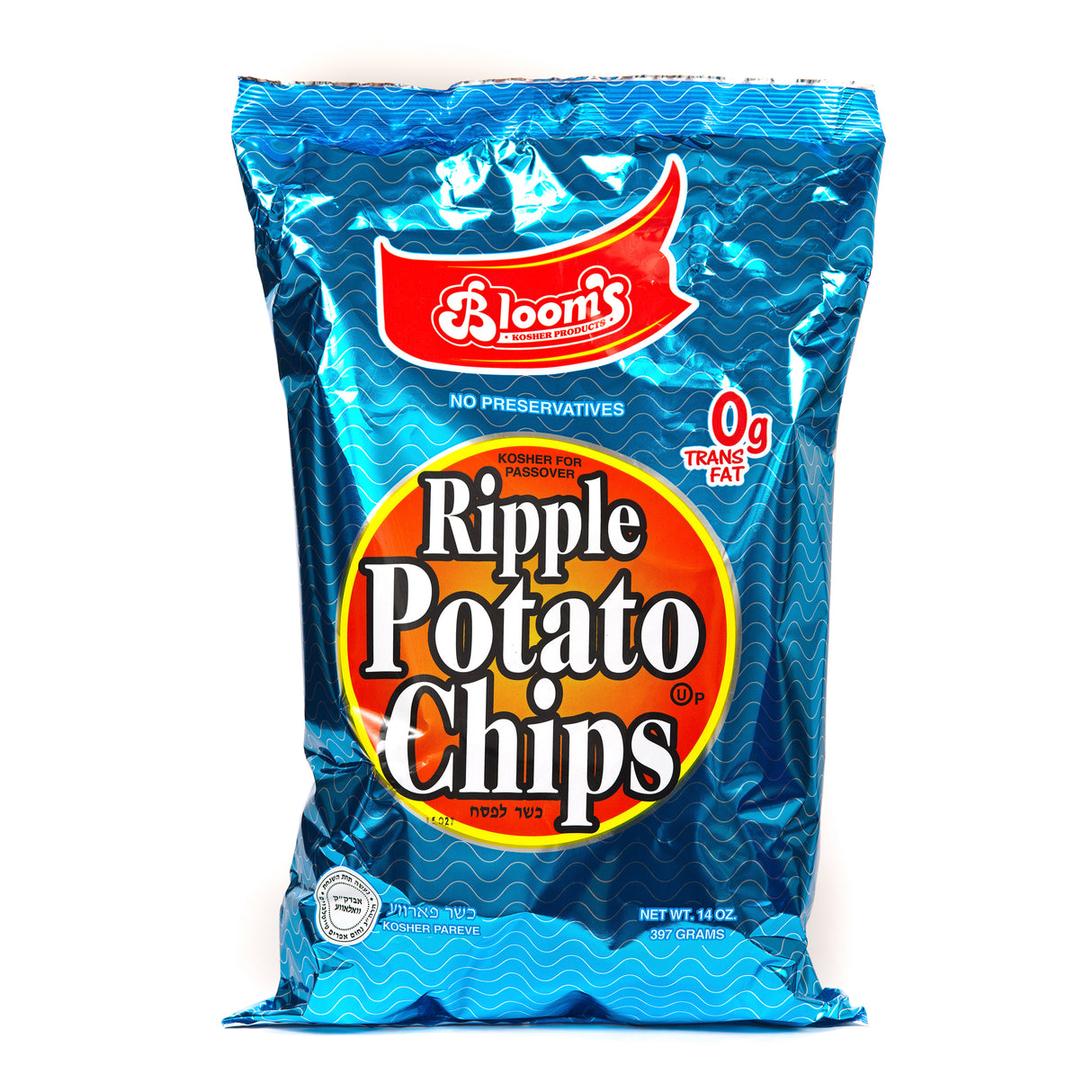 Blooms Potato Chips Ripple 397g