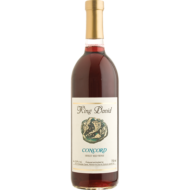 Carmel King David Concord Wine 750ml