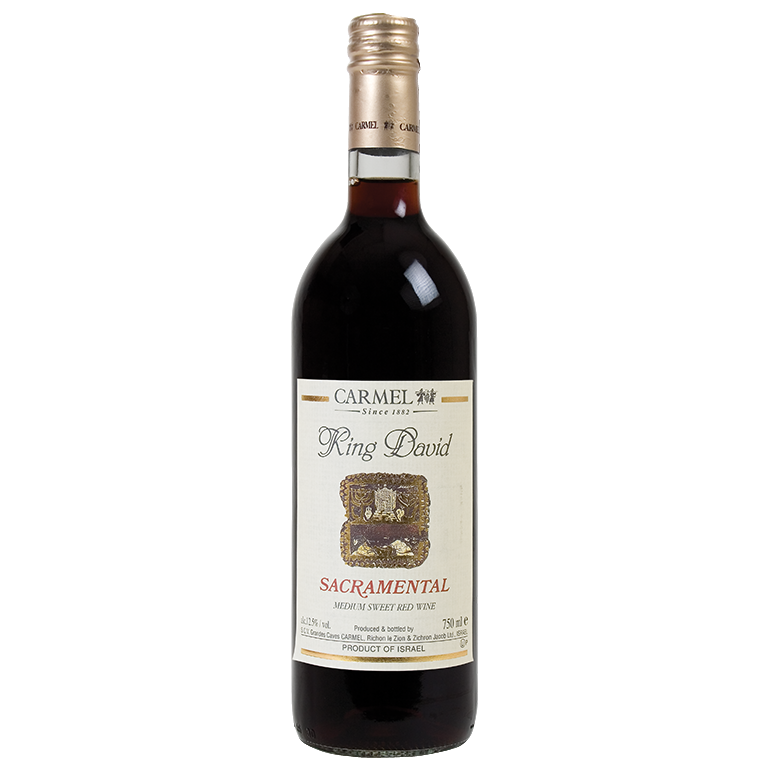 Carmel King David Sacramental Sweet Red Wine 750ml