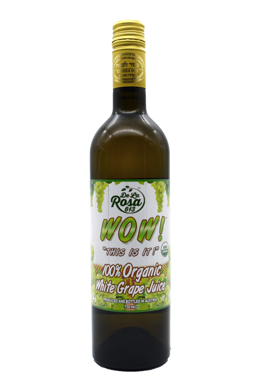 De La Rosa Organic White Grape Juice 750ml