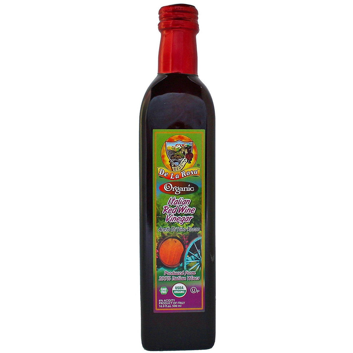 De La Rosa Organic Red Wine Vinegar 500ml