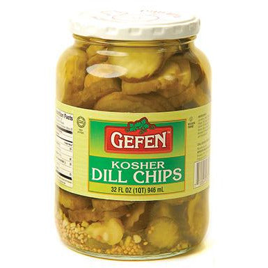 Gefen Dill Pickle Chips 946Ml