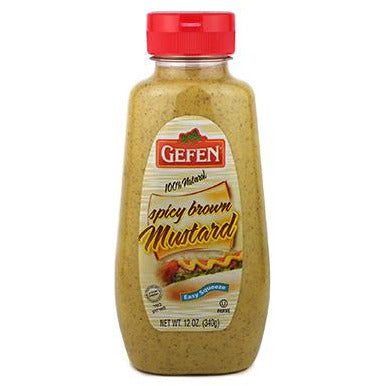 Gefen Mustard Spicy Brown 340G