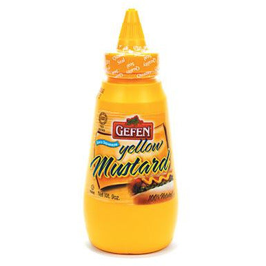 Gefen Mustard Yellow Squeeze 454g