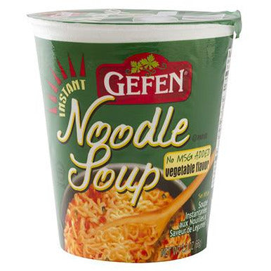 Gefen Instant Noodle Soup Vegetable No Msg 70g x 12
