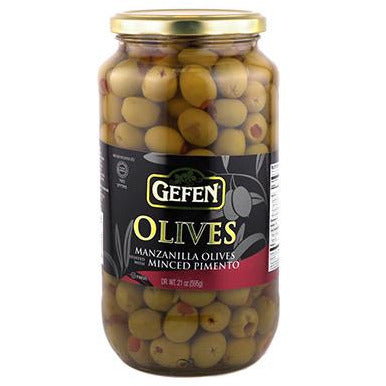 Gefen Olives Spanish Manzanilla Stuffed 595g