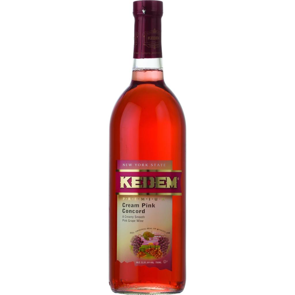 Kedem Cream Pink Concord Wine 750ml
