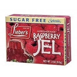 Liebers Sugar Free Raspberry Jelly 8.5g