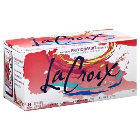La Croix Sparkling Water Passionfruit 355ml x 12