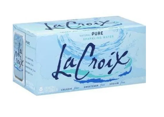 La Croix Sparkling Water Pure 355ml x 8