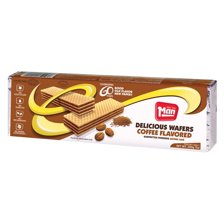 Man Wafers Coffee 200g