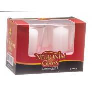 Ner Mitzvah Neironim Glass Holder 2 pack