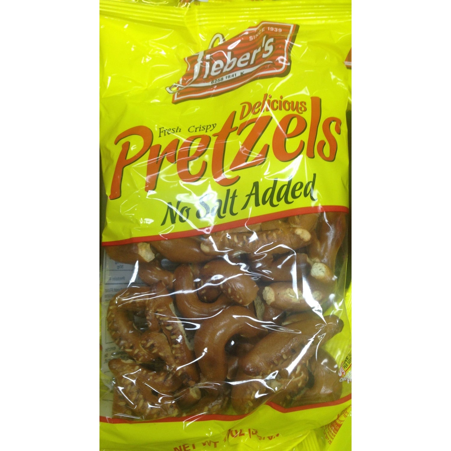 Liebers Dutch Pretzels Unsalted 368g