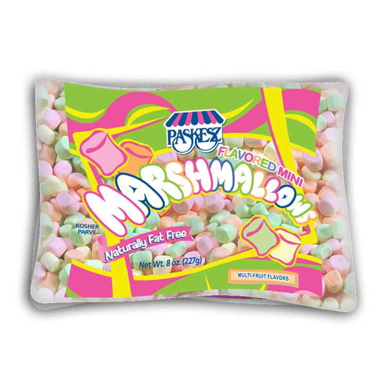 Paskesz Marshmallows Mini Flavoured 227g