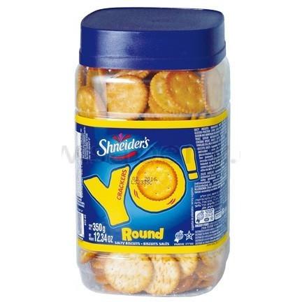 Shneiders Yo Round Crackers 350g