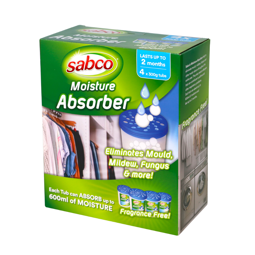 Sabco Moisture Absorber 4 x 300g Tubs