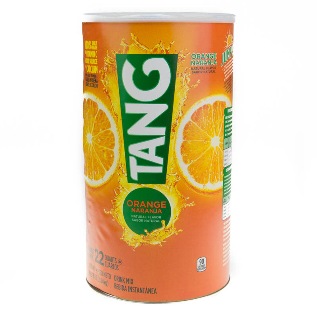 Tang Orange Drink Mix 22 Quarts 72 oz 2.04kg
