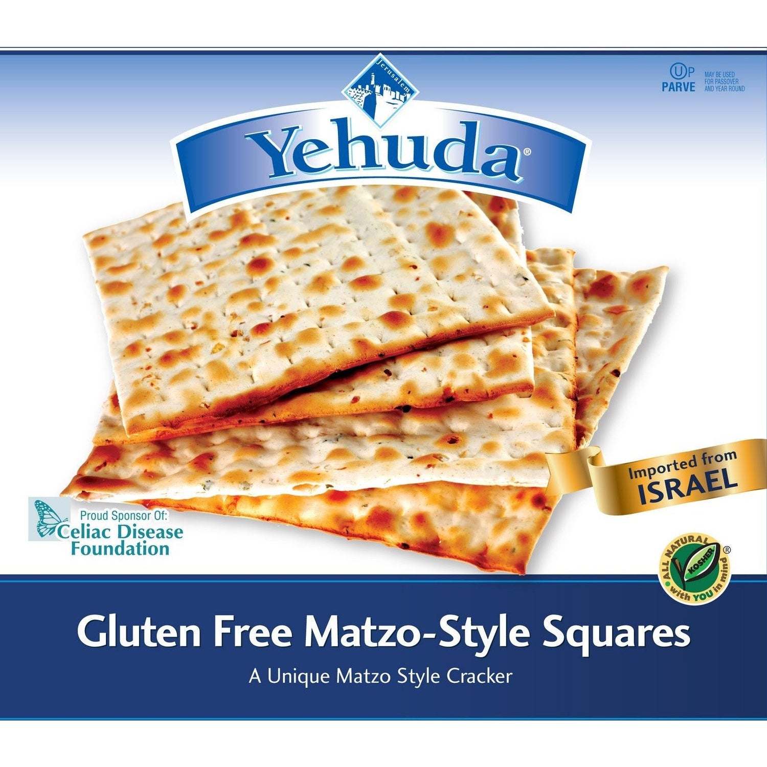 Yehuda Gluten Free Matzo Style Squares 300g