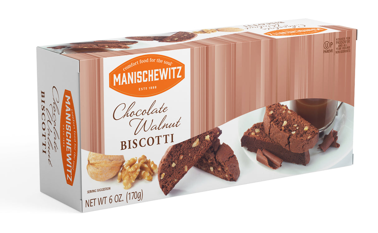 Manischewitz Chocolate Walnut Biscotti 170g