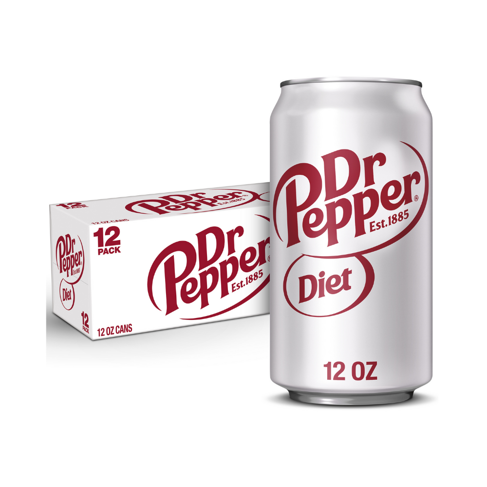 Diet Dr Pepper 355ml 12 Pack