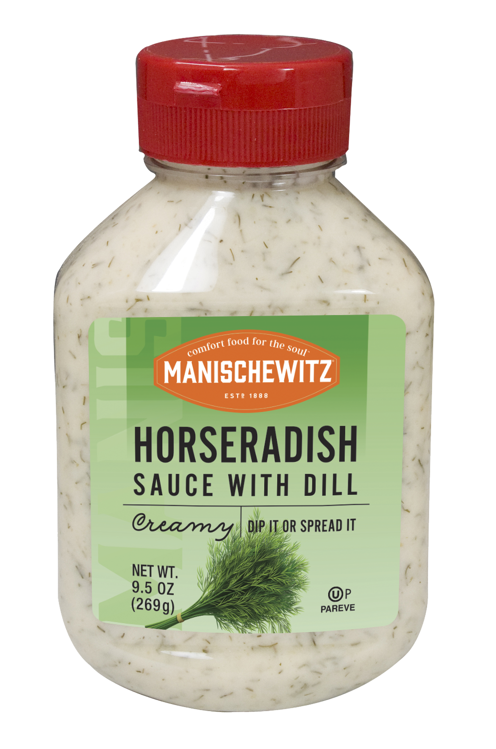 Manischewitz Creamy Dill Horseradish Sauce 269g