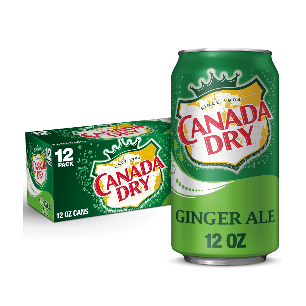 Canada Dry Ginger Ale Can 355ml 12 Pack