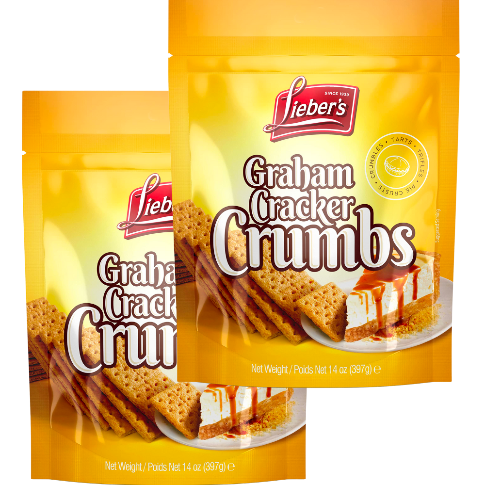 Liebers Graham Cracker Crumbs 397g x 2