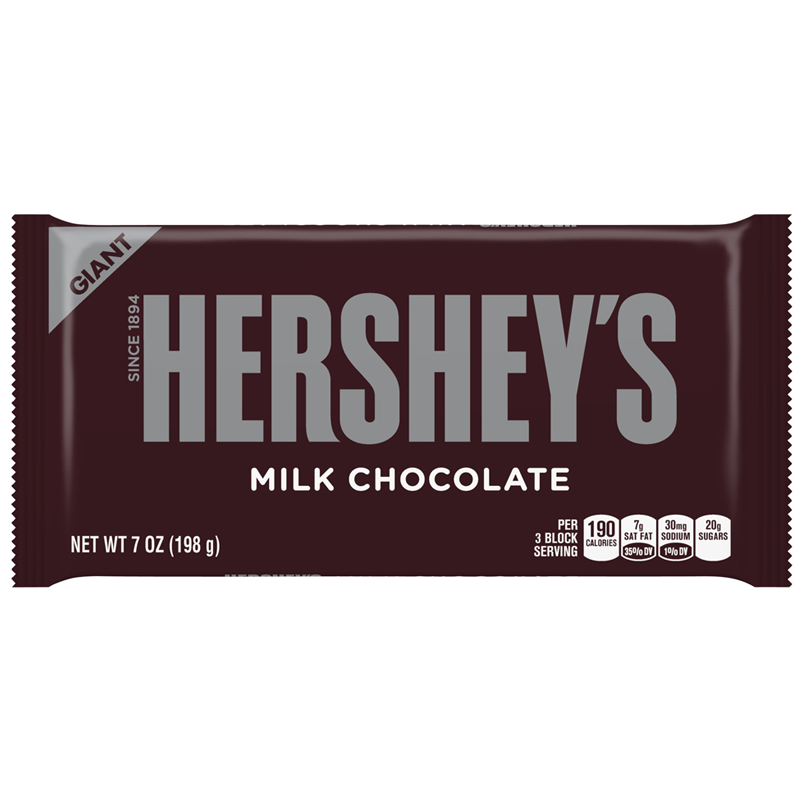 Hersheys Milk Chocolate Bar 198g