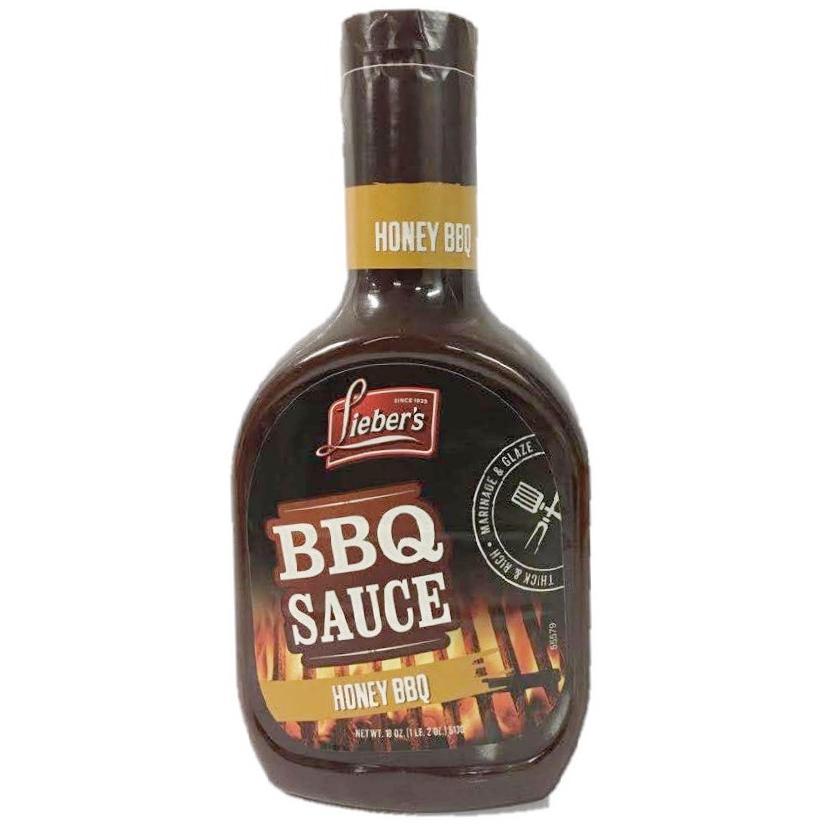 Liebers Sauce Honey Bbq 510g