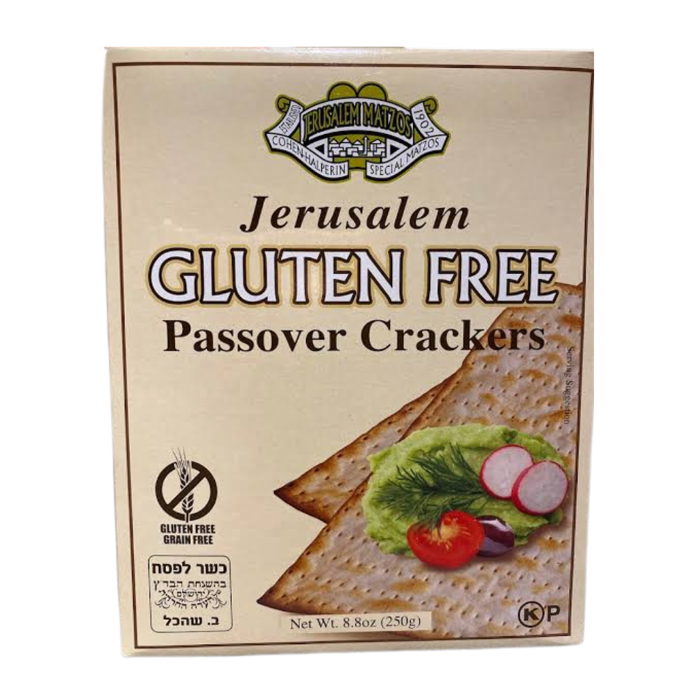 Jerusalem Gluten Free Matzo Crackers 250g