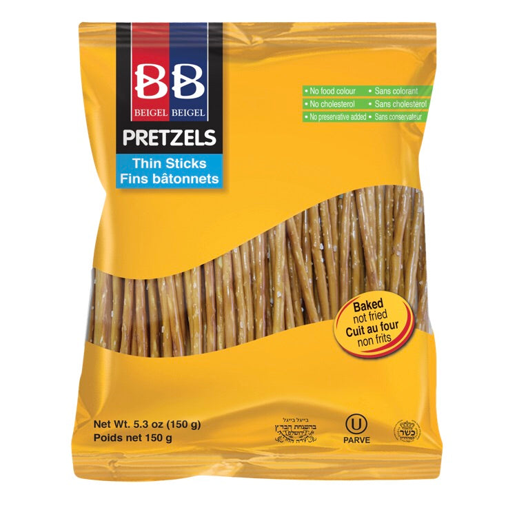 Beigel & Beigel Pretzels Thin Sticks 150g