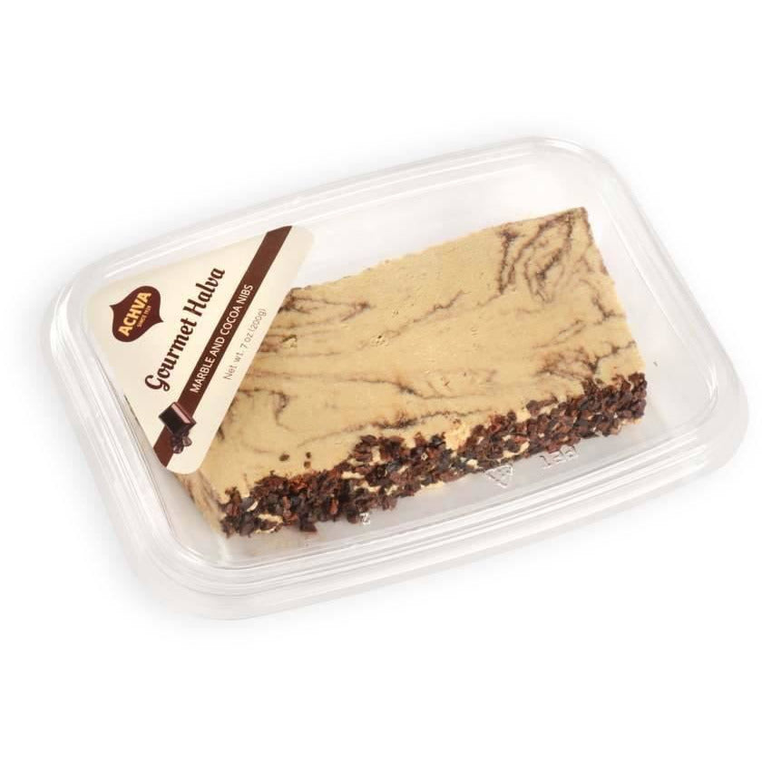 Achva Gourmet Halva with Marble & Cocoa Nibs 200g
