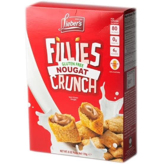 Liebers Fillies Crunch Nougat Gluten Free Cereal 170g
