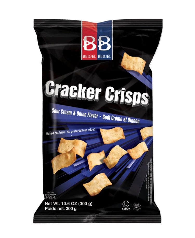 Beigel & Beigel Nish Nosh Cracker Crisps Sour Cream & Onion 60g
